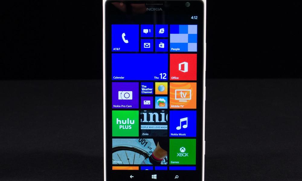 Nokia Lumia 1520 front