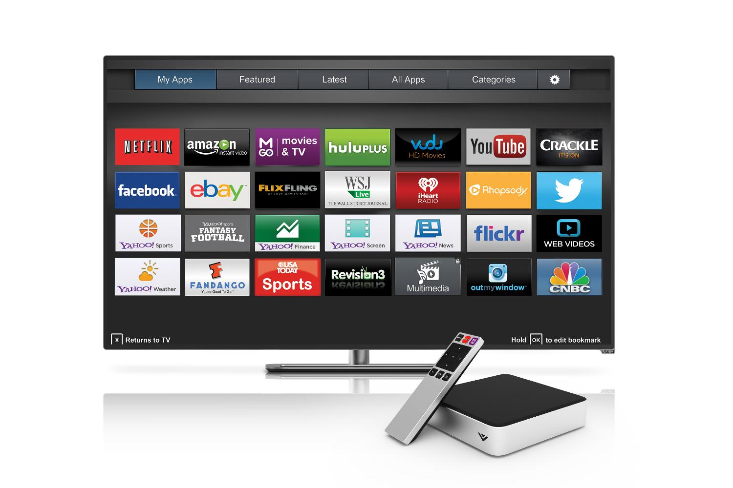 vizio co star lt stream player live tv