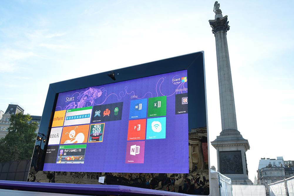 microsoft giant surface 2 and product placement pro london verge