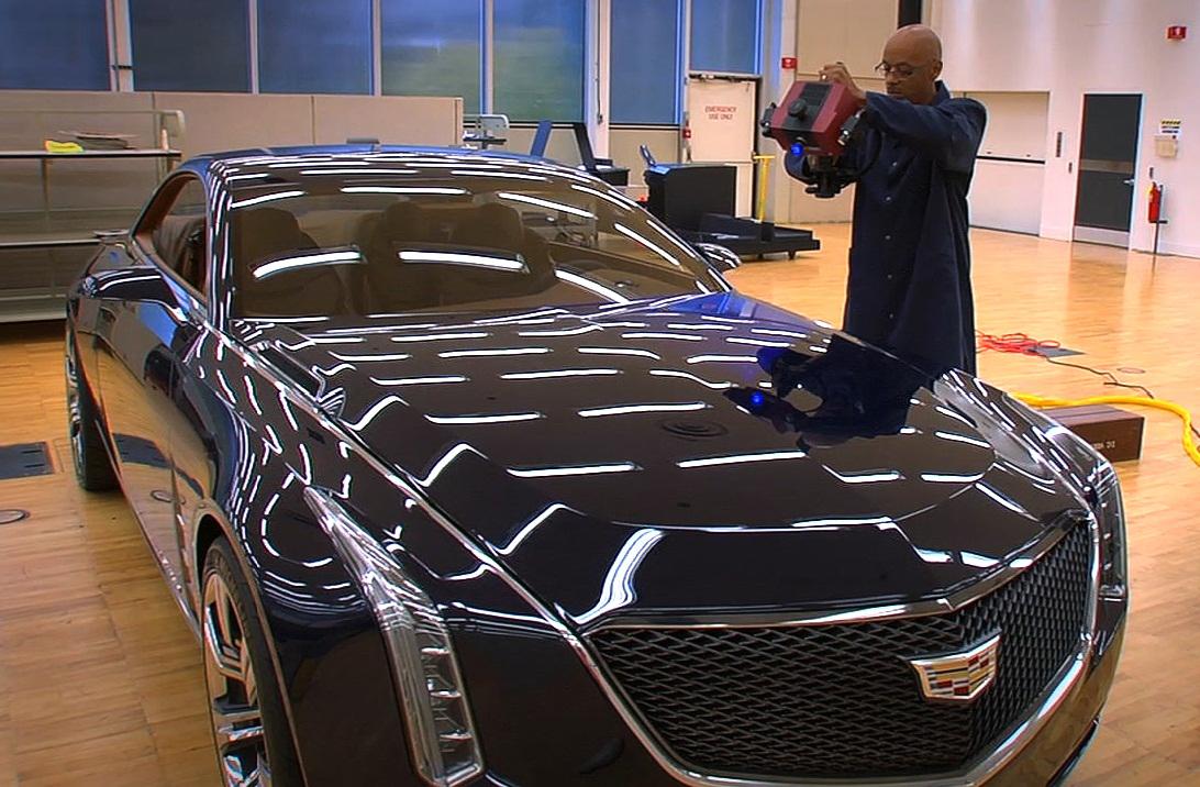 look 3d scanning technology gave birth cadillac elmiraj cadillacelmiraj3 dscanning