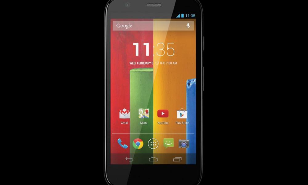 Motorola Moto G front