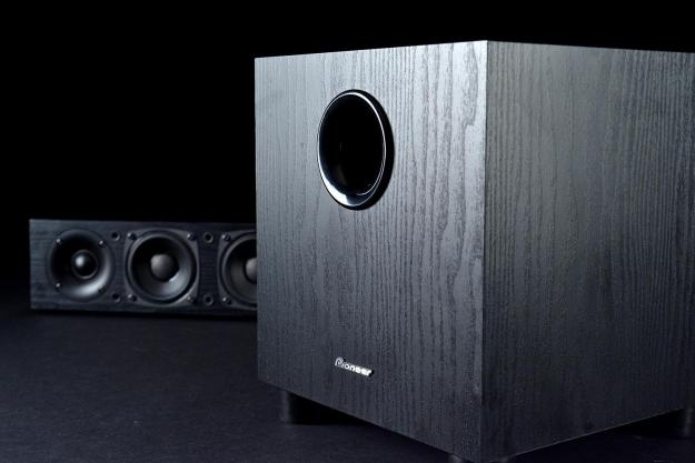 Pioneer Soundbar SP SB23W subwoofer side