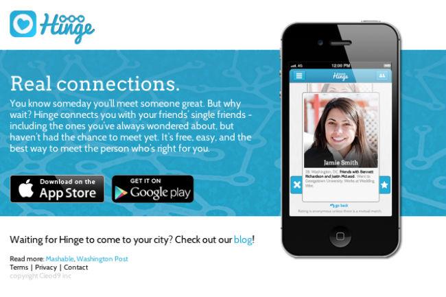 can hinge makes mark mobile dating app