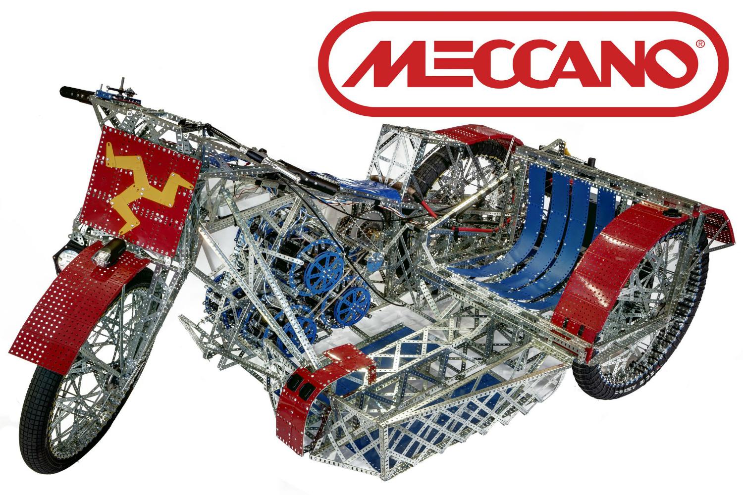 hard can top gears james may ride toy bike around isle man meccano