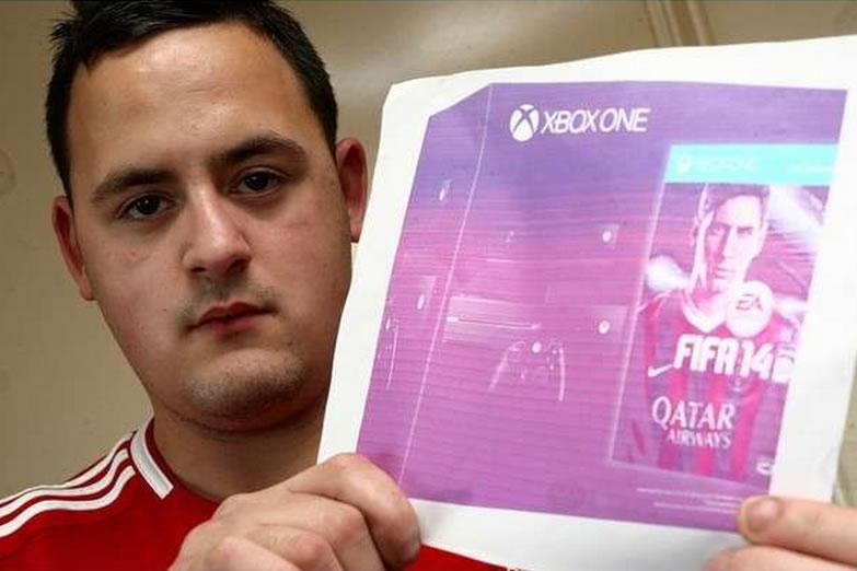 teenage father spends 750 picture xbox one peter clatworthy