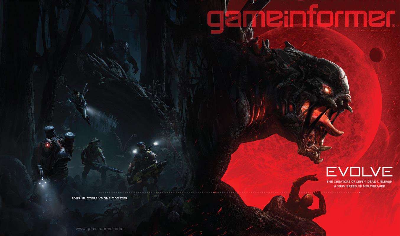 evolve next gen co op shooter left 4 dead dev turtle rock studios cover art