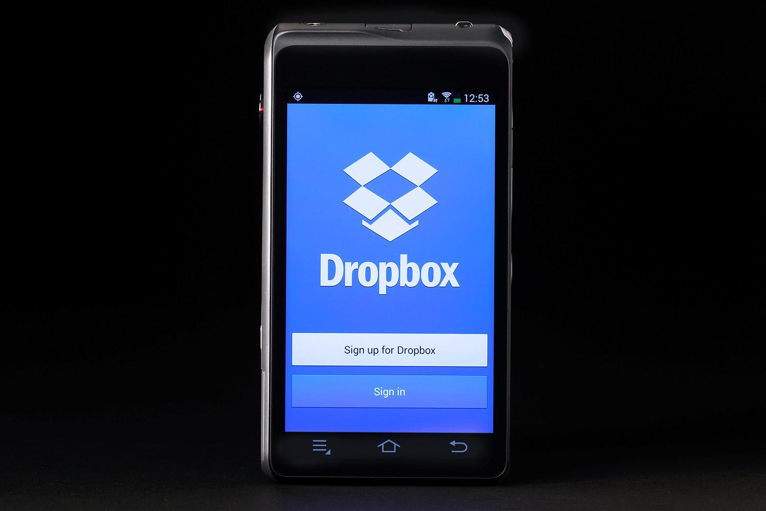 Samsung Galaxy 2 dropbox