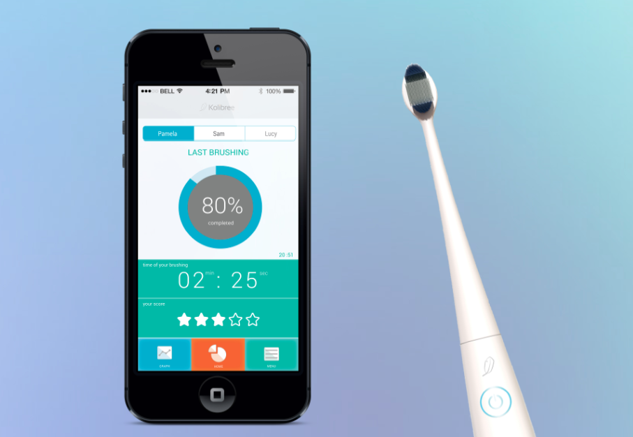 kolibrees smart toothbrush uses tech teach good brushing habits screen shot 2014 01 08 at 10 15 30 pm