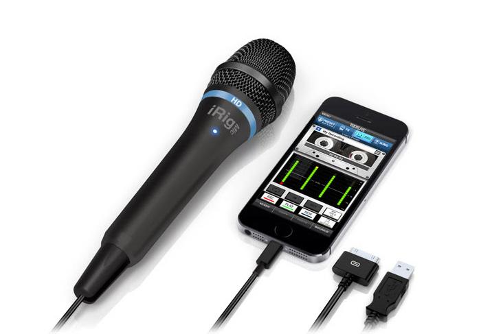 ik multimedia brings hi res recording iphone new irig mic hd