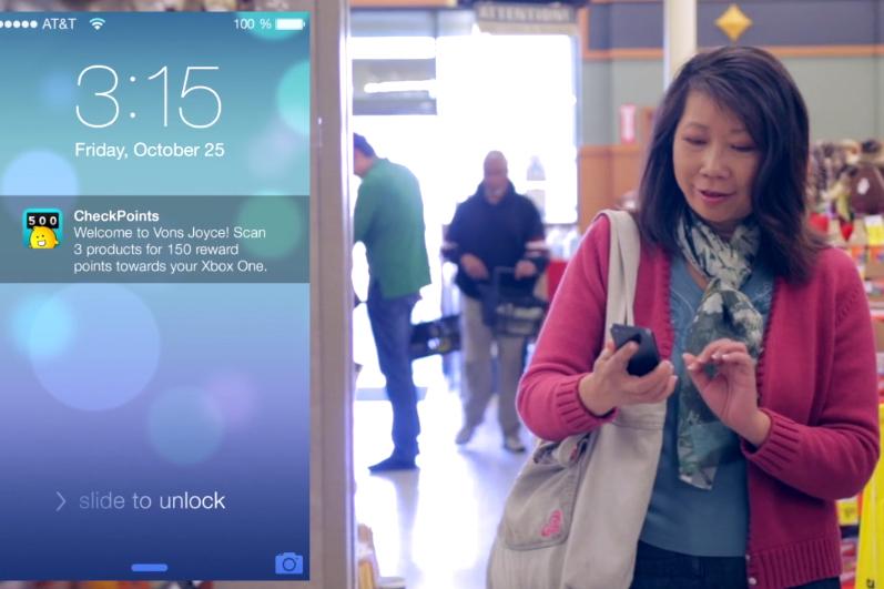 apple ibeacon grocery stores inmarket