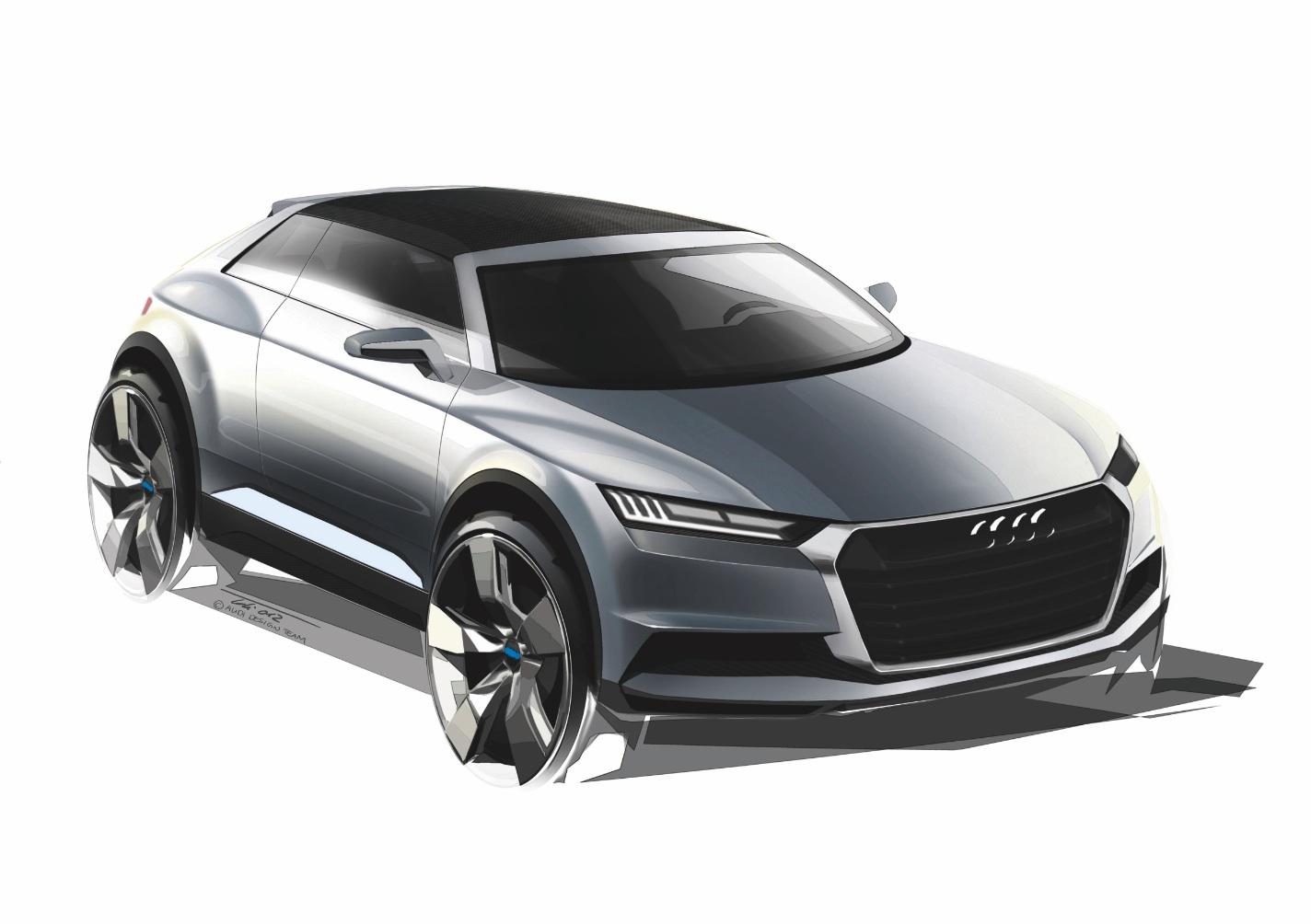 audi q8 e tron electric suv could arrive by 2017 crosslane concept