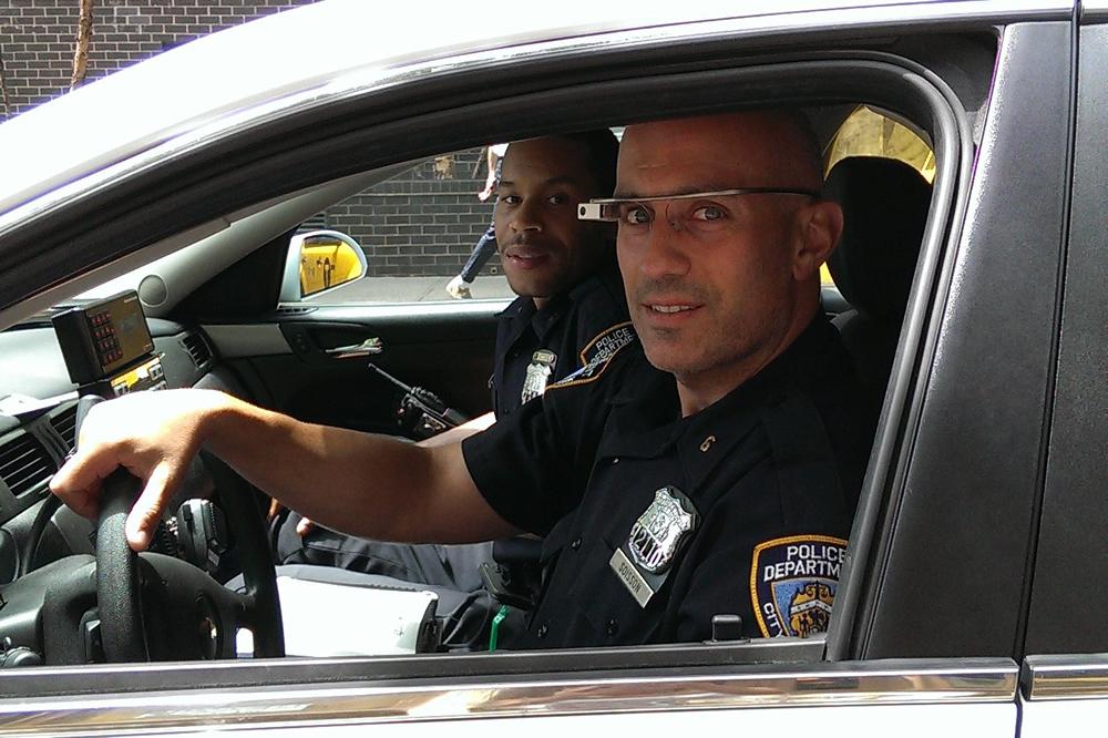 nypd started testing google glass patrol officers