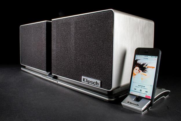 Klipsch Stadium review wireless speaker app angle 2