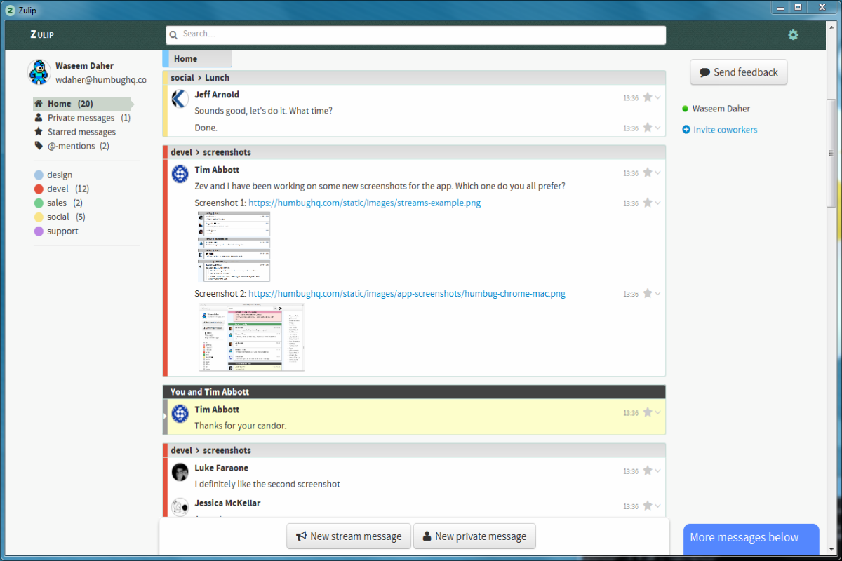 dropbox buys private chat beta zulip app goes live desktop windows