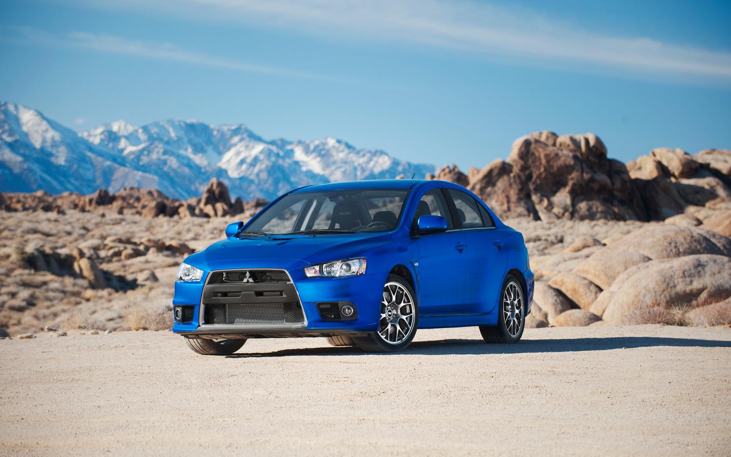 mitsubishi ending lancer evolution production