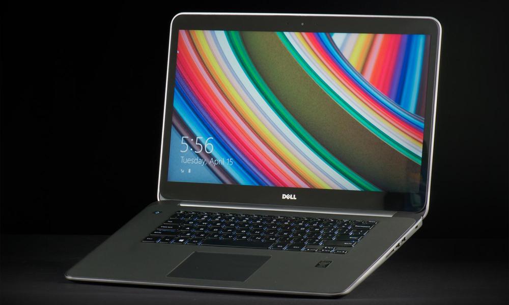 Dell XPS 15 review display front 2