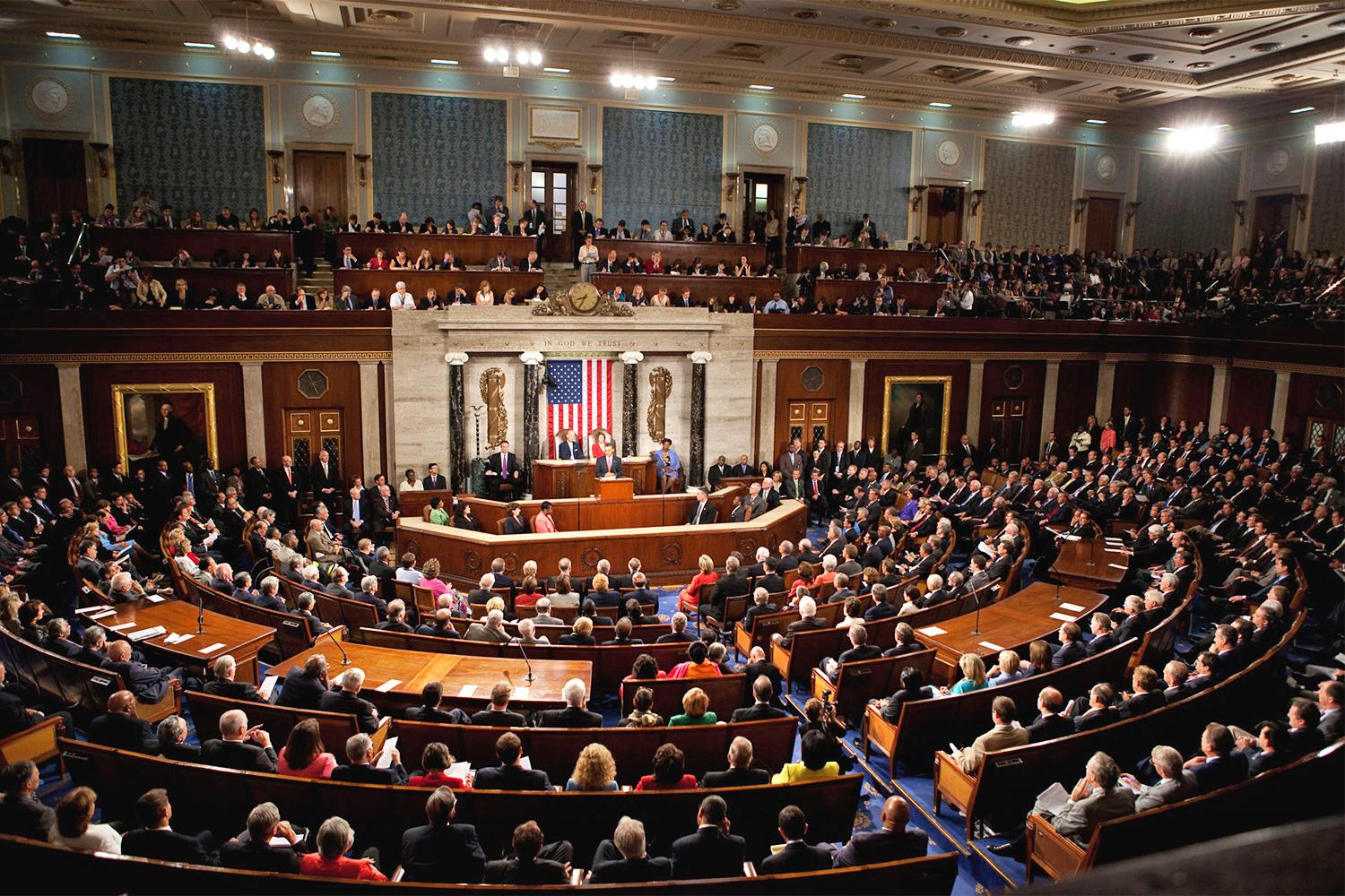 democrats sit in live stream joint session of congress