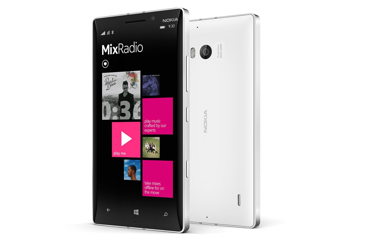 Nokia Lumia 930 MixRadio