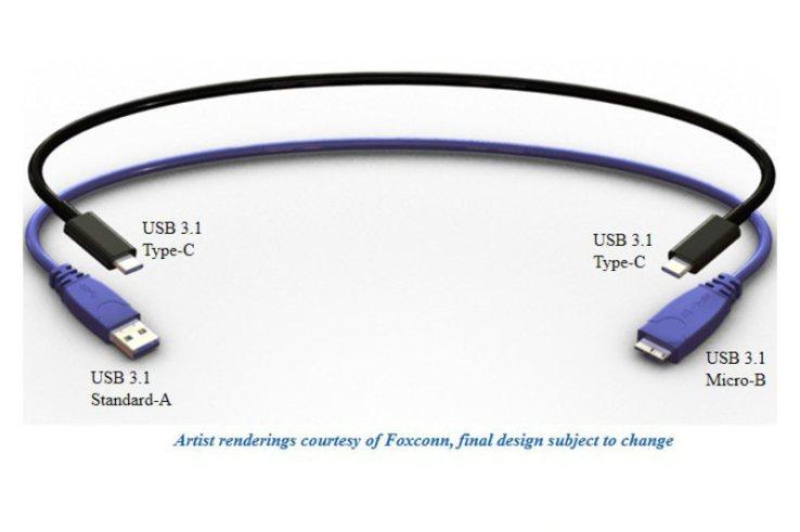 Reversible, USB Type C cable