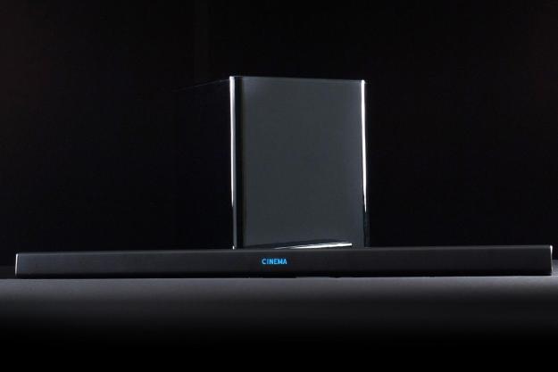 Samsung HW-H550 soundbar system front sub