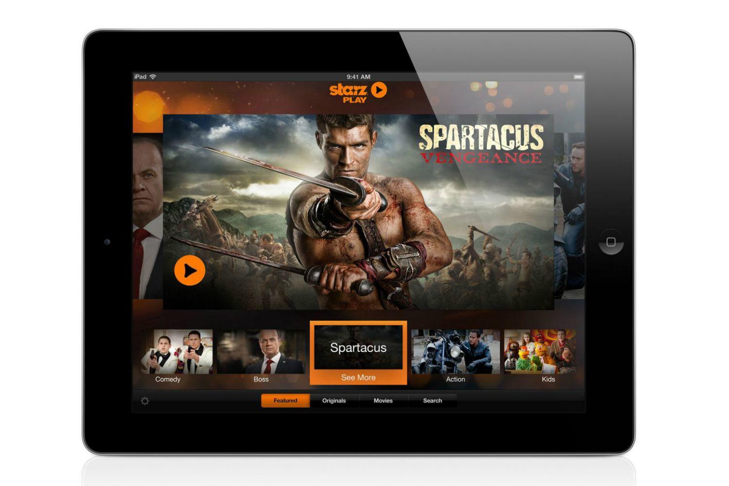 starz play roku streaming app