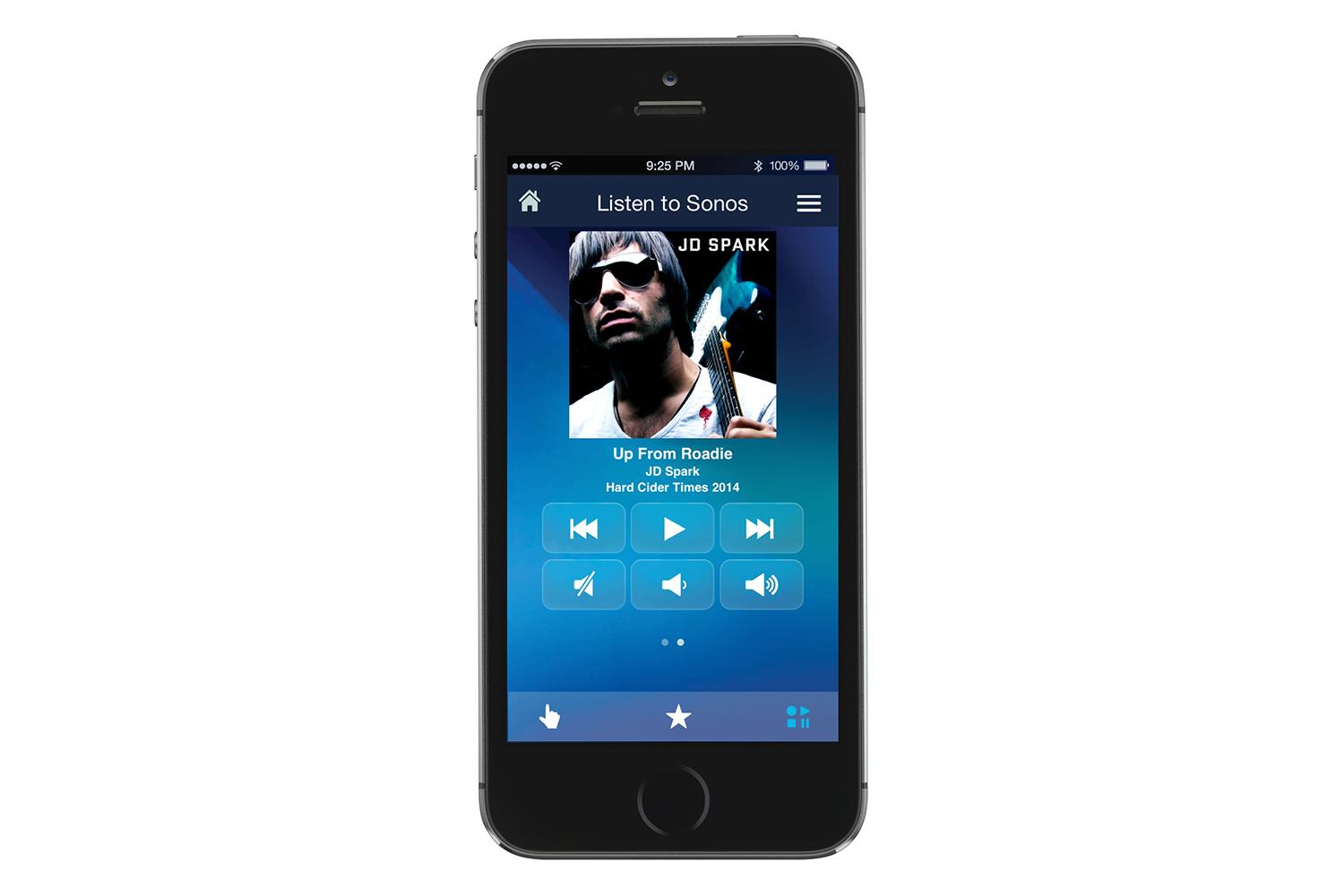 logitechs harmony brings sonos integration and speech to text search app i5