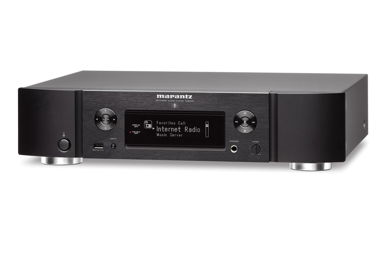 marantz completes audiophile trifecta new na8005 network audio player