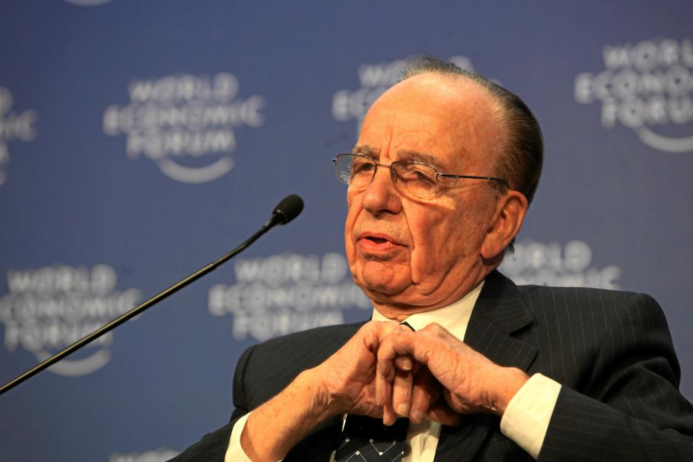 rupert murdoch step down ceo 21st century fox shutterstock