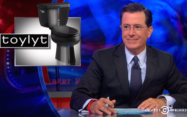 stephen colbert mocks dumb kickstarter projects