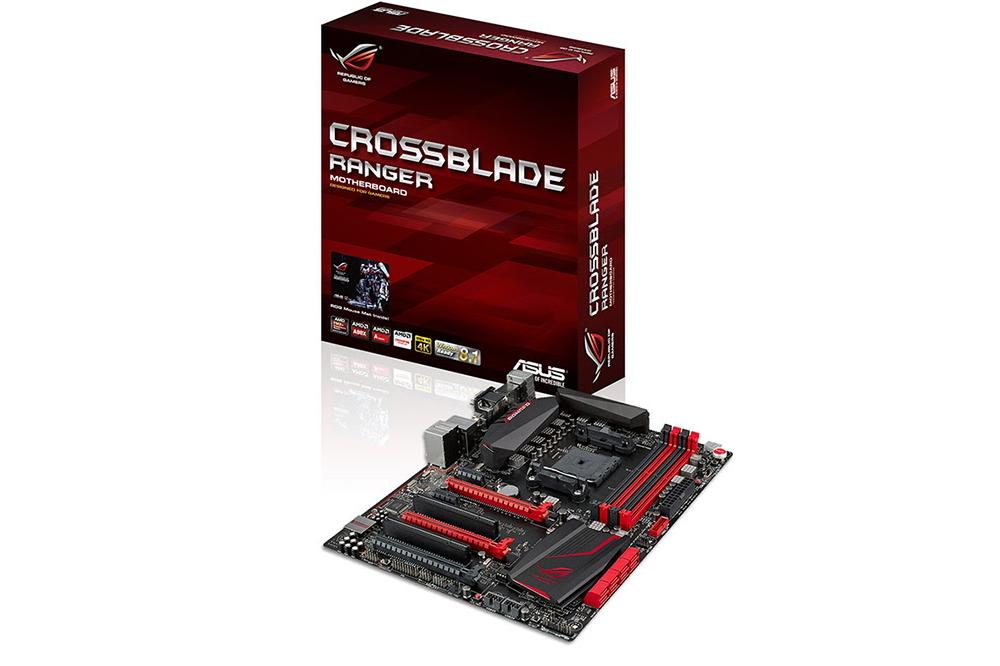 asus reveals crossblade ranger fm2 amd motherboard mobo