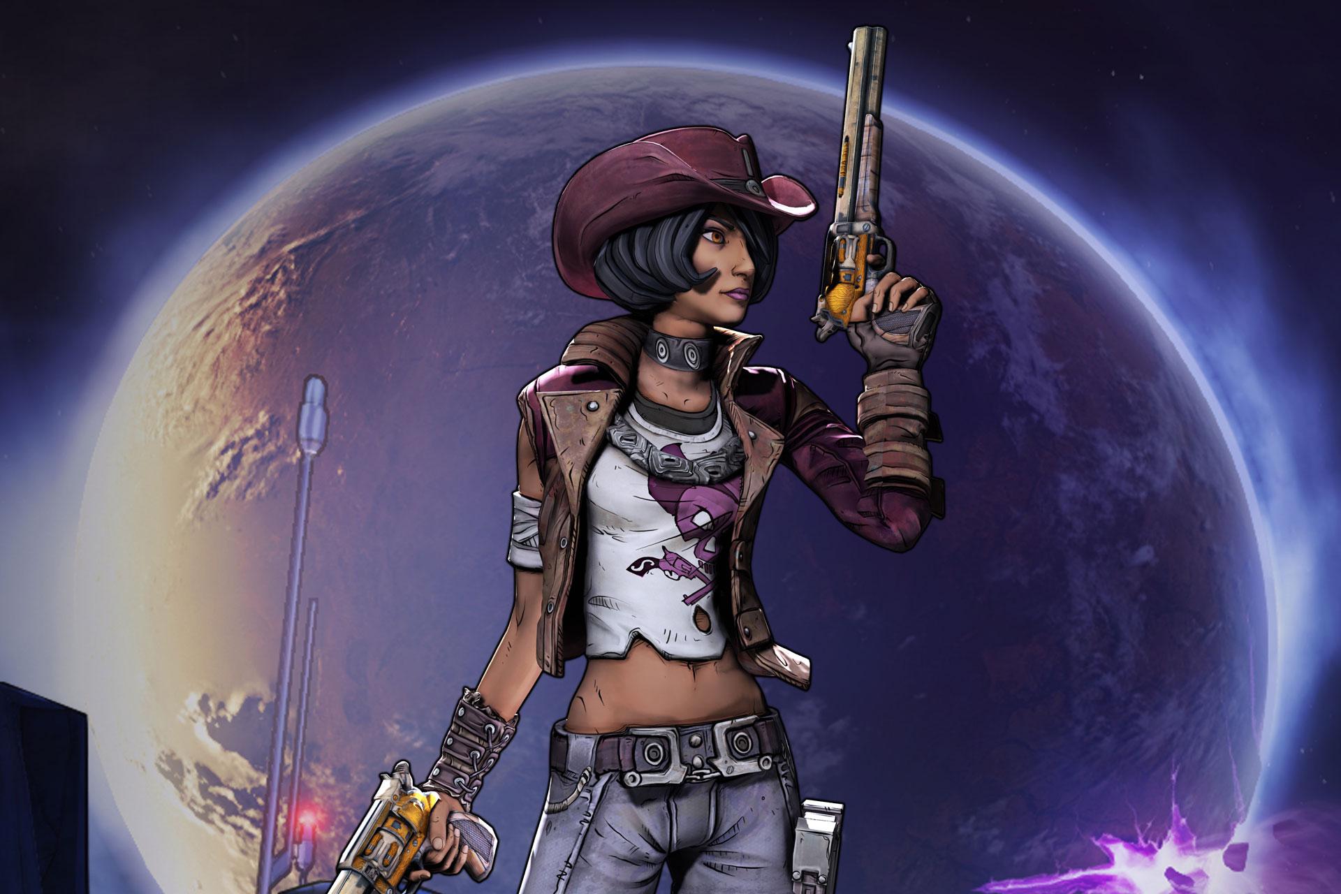 borderlands pre sequel nisha pose