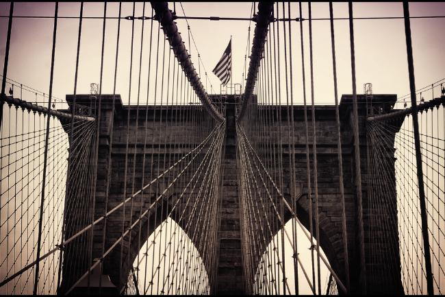 parody twitter account gets subpoenaed brooklyn bridge white flag joke