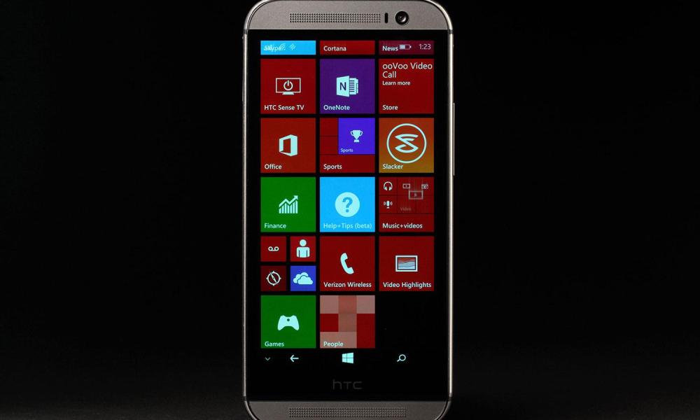 HTC ONE M8 Windows front 2