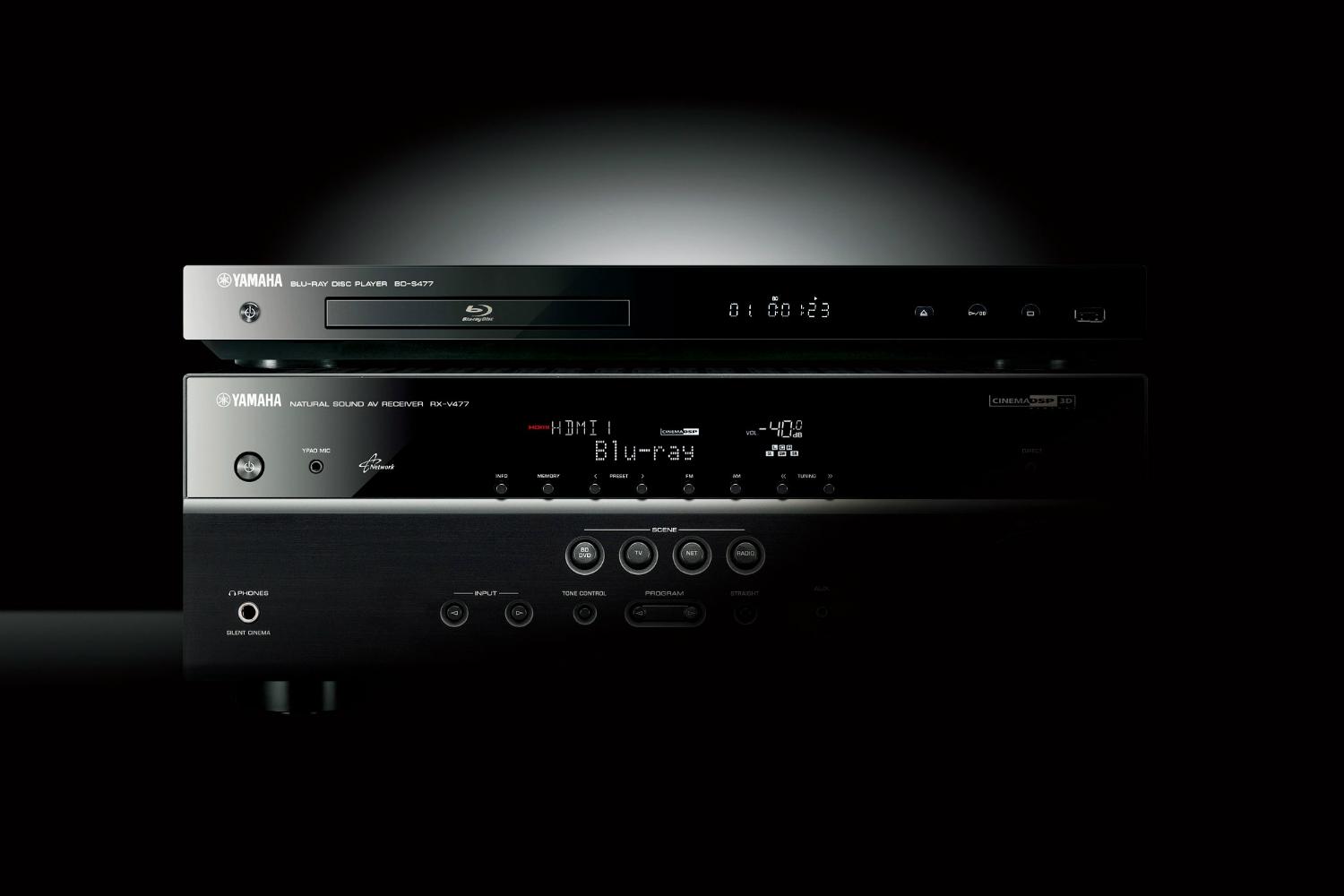 yamaha adds s477 bd player line 1