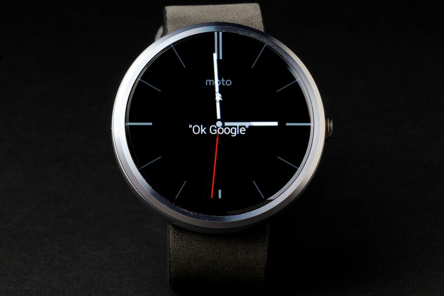 Moto 360 Watch ok google