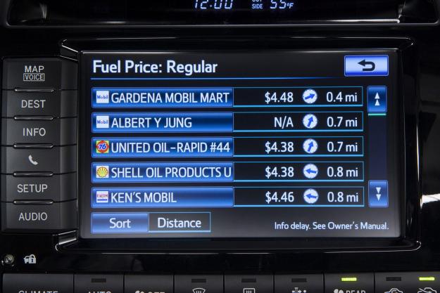 toyota entune review fuel