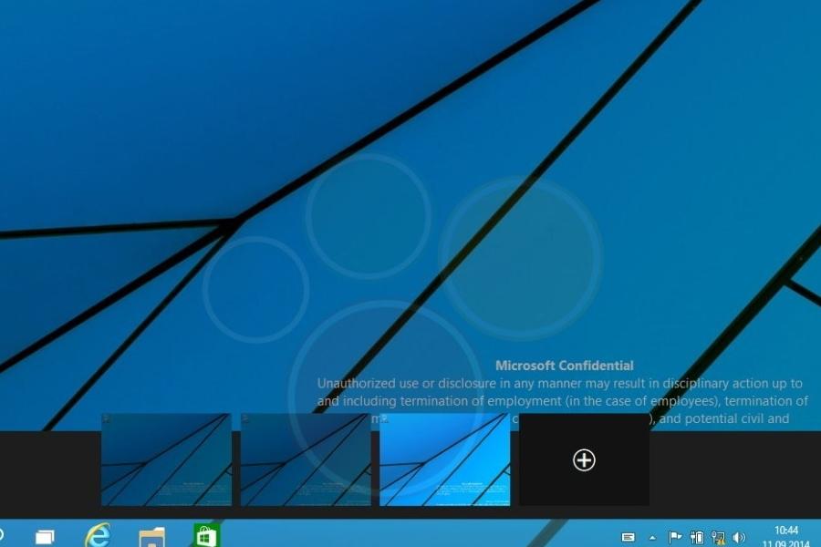 windows 9 video of multiple desktop feature in use leaks leak  10