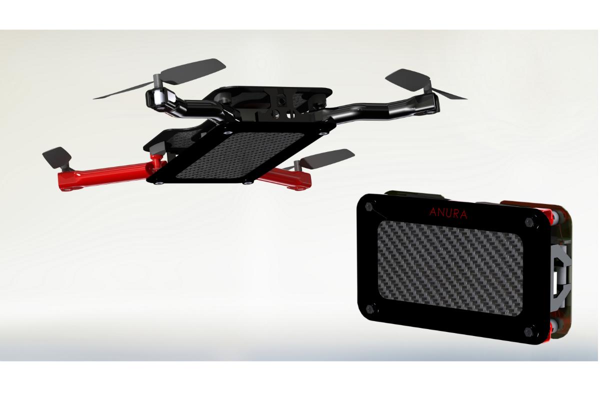 Anura flying pocket drone