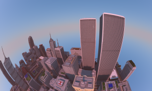 Minecraft city Titan City