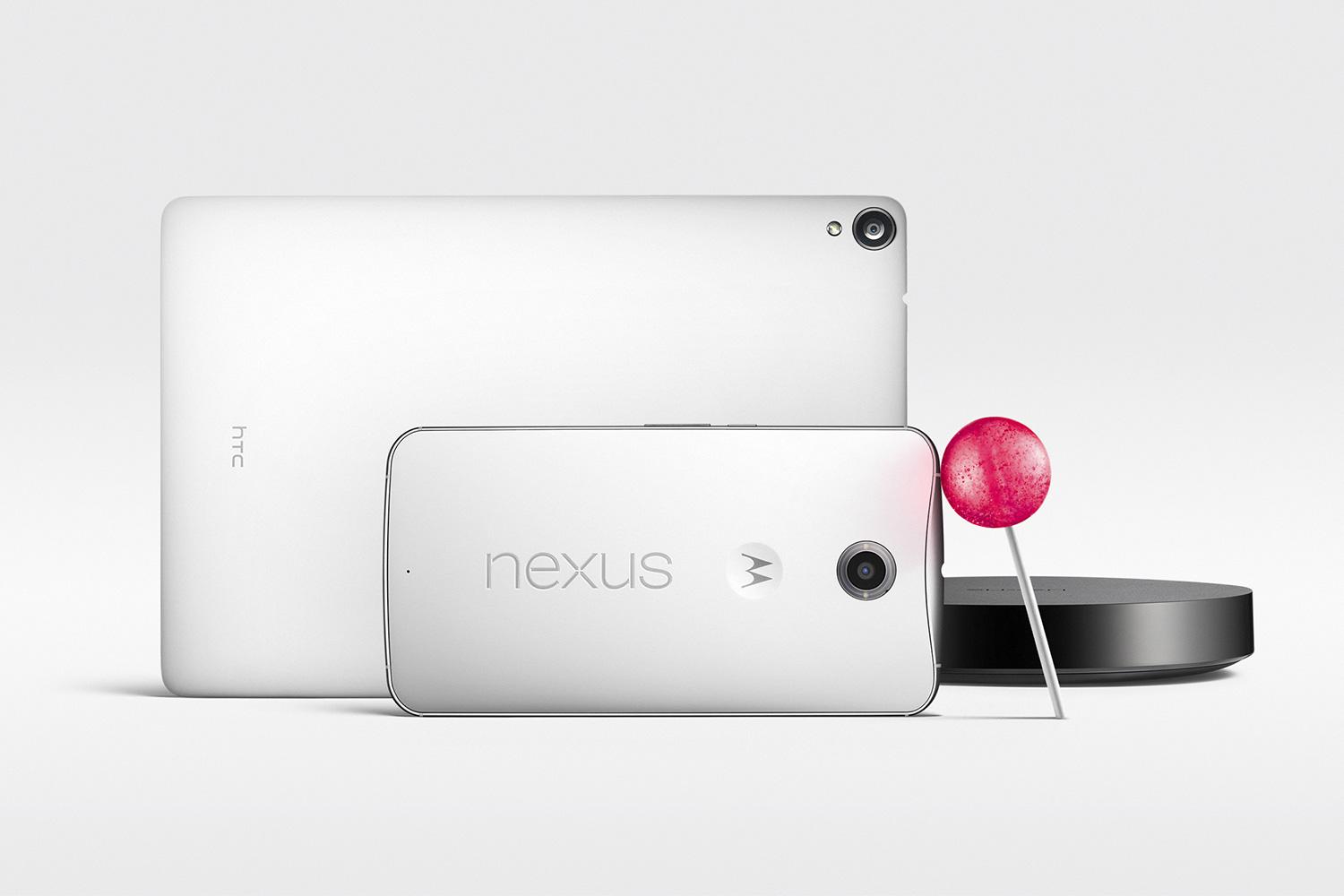 Nexus 6, Nexus 9 and Nexus Player