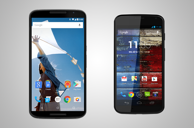 spec showdown nexus 6 vs moto x