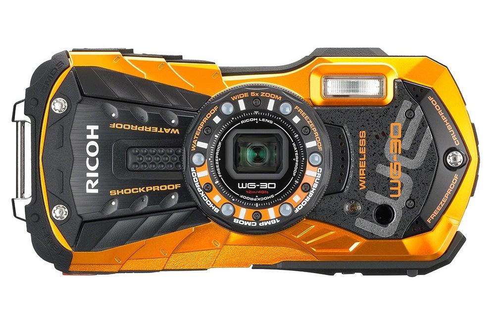 ricoh wg 30w wifi rugged camera wg30w front