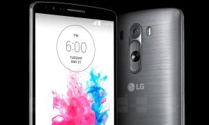 LG G3 top