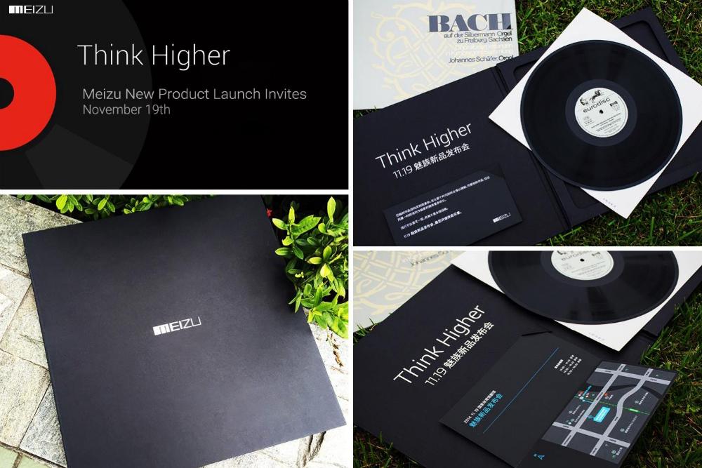 meizu new phone coming november 19 built vinyl record player possible invitation