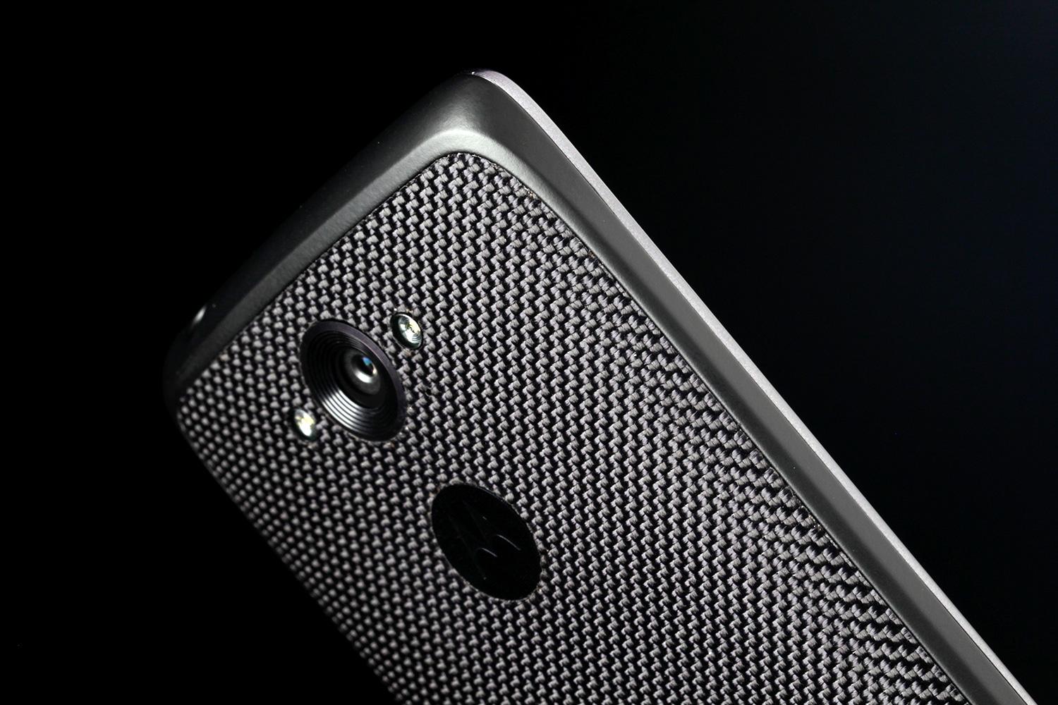 Motorola DROID Turbo back angle