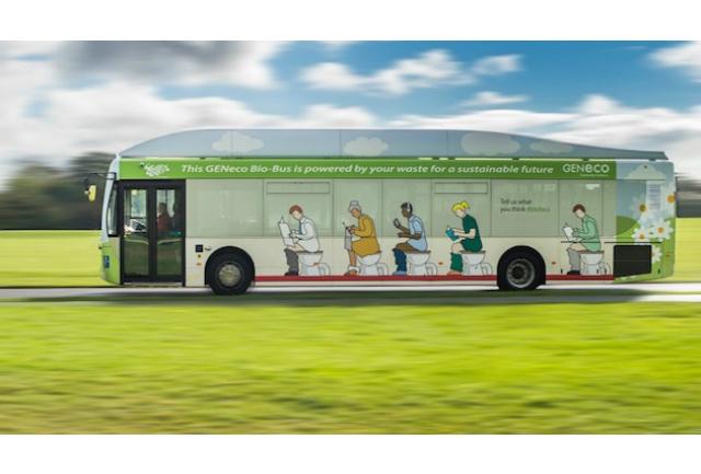 poop powered bus hits british roads bio