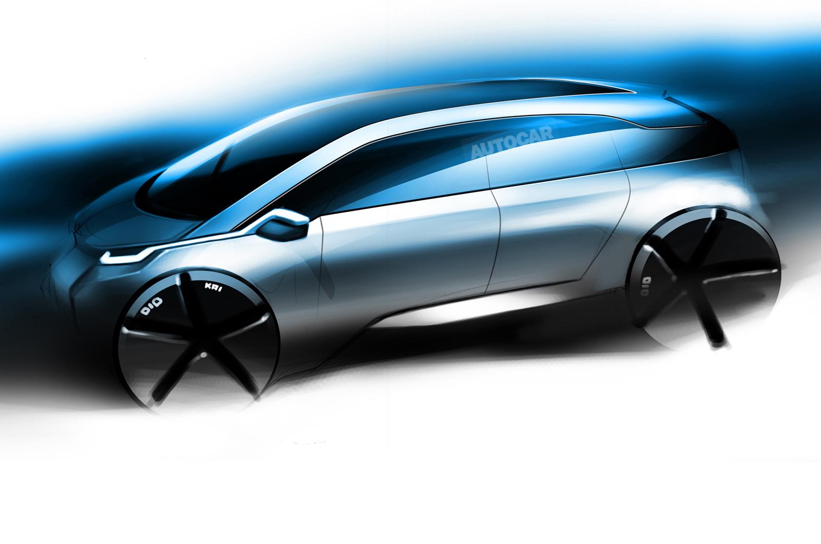 BMW i5 rendering