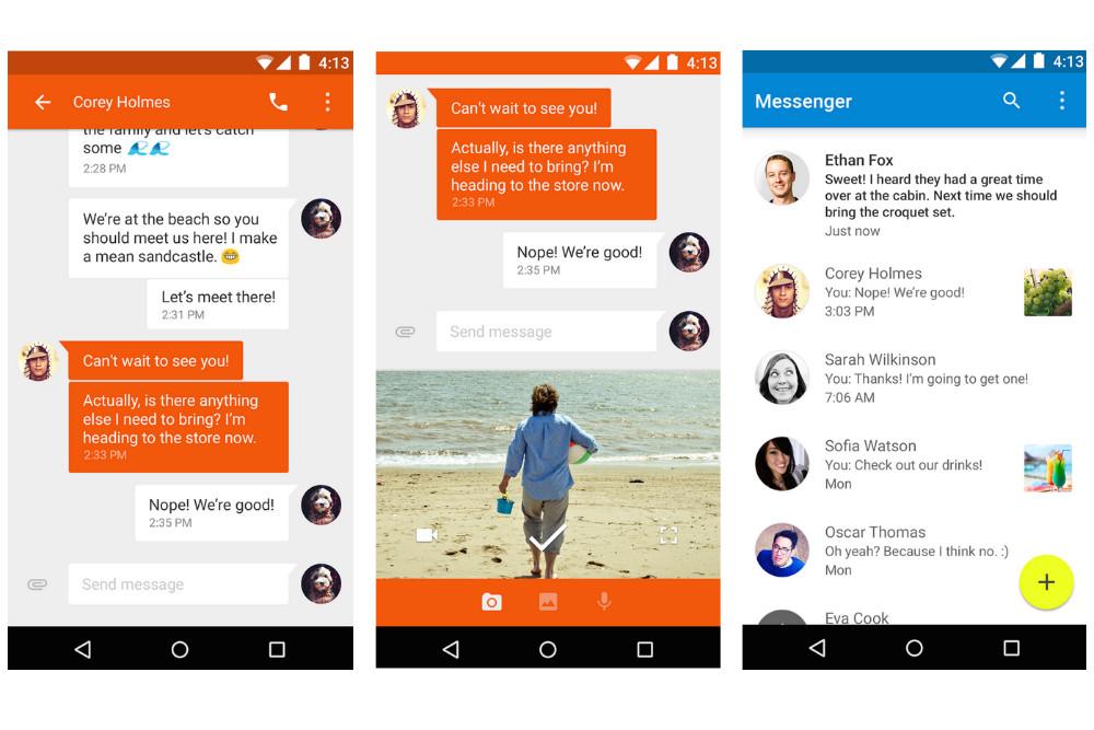 google messenger lands play store