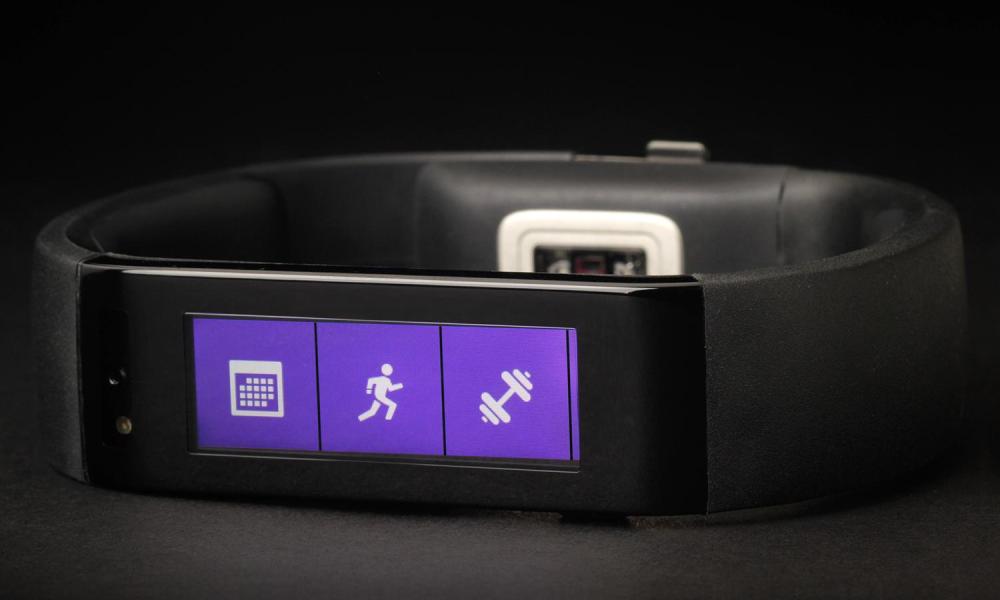 Microsoft Fitness band review front