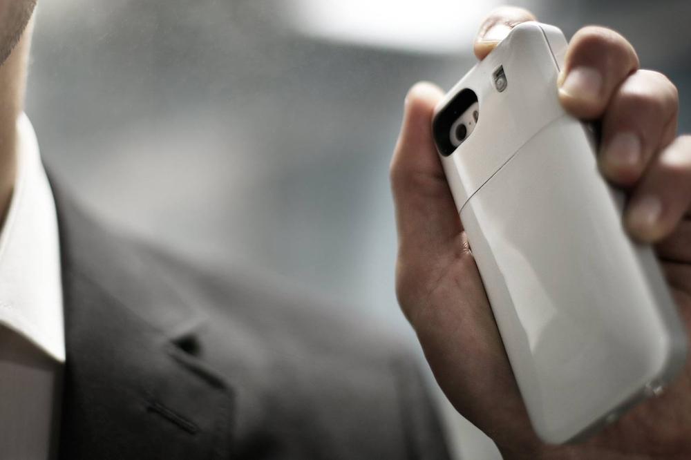 aromacase iphone perfume case kickstarter